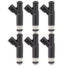 6PCS 4L5Z9F593A Fuel Injector for FJ463 800-1470N 1AMFI00030 2204-510865 4G1428 63845 cm-5174 4L5Z9F593BA