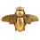 1PC, A Golden Bee-Shaped Wall Decoration  Wall Hanging 1