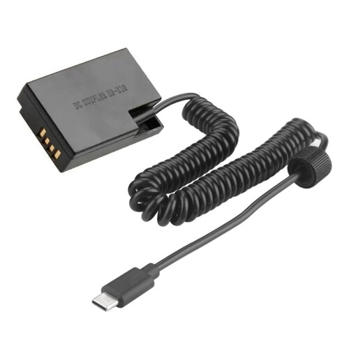 ACK-E18 DR-E18 LP-E17 Dummy Battery Type-C Power Coupler for   200D 200D II 250D 750D 760D Camera AC Adapter Kit