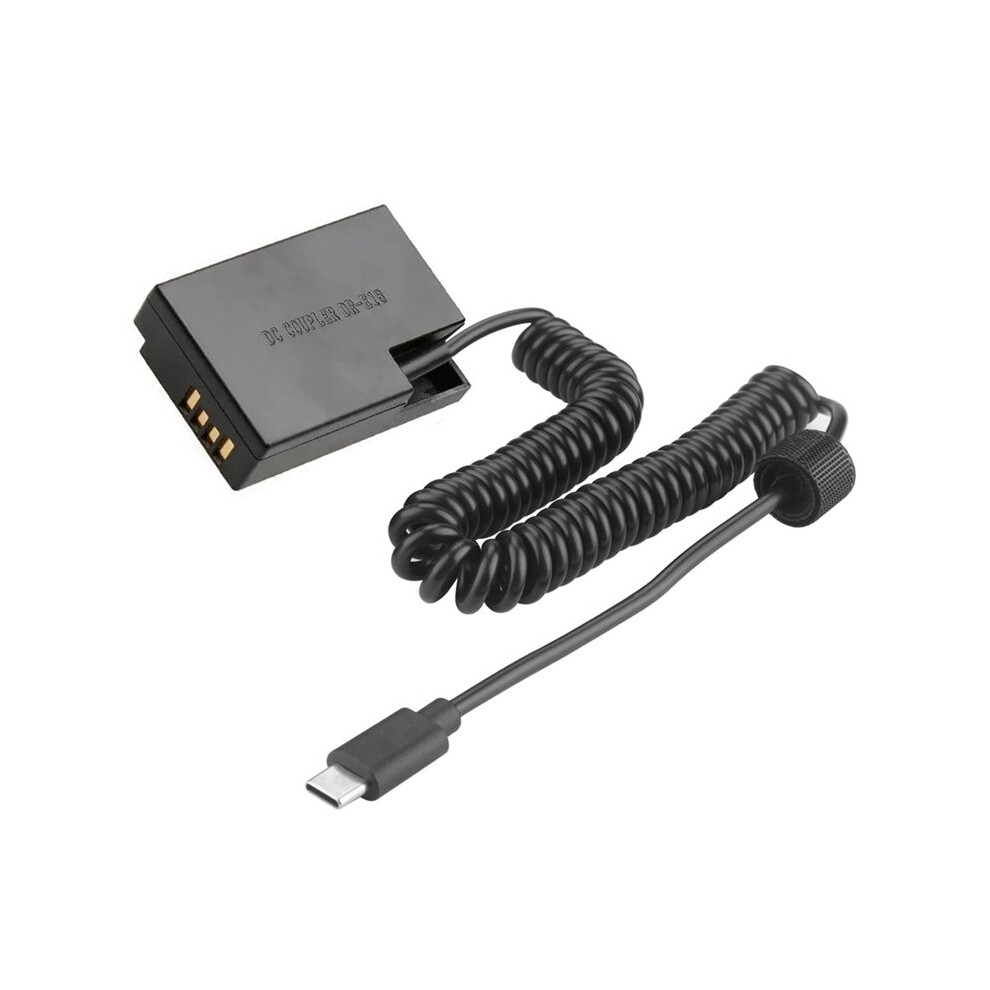 Ack-E18 Dr-E18 Lp-E17 Dummy Battery Type-C Power Coupler For 200D 200D Ii 250D 750D 760D Camera Ac Adapter Kit 6031002597803