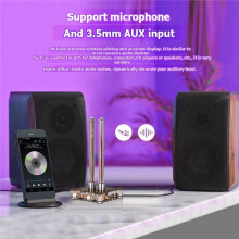 VU9 Pixie Tube Sound Level Meter Retro Nixie Tube Style Music Spectrum Analyzer Audio Level Lamp with MIC Pickup