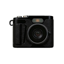 Appareil Photo Numérique Rétro avec Flash, 1080p, Porte-Clés pour Sac, Caméra Vidéo pour Enfants avec Écran, 5 Mégapixels, Noir