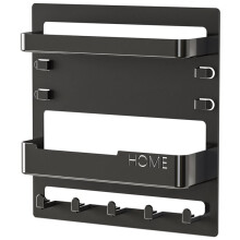 Bedside Shelf for Dorm Bed,Rv,Small Room and Nightstand,Wall Mounted Floating Shelves and Bedside Wall Organizer Black