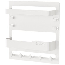 Bedside Shelf for Dorm Bed,Rv,Small Room and Nightstand,Wall Mounted Floating Shelves and Bedside Wall Organizer White