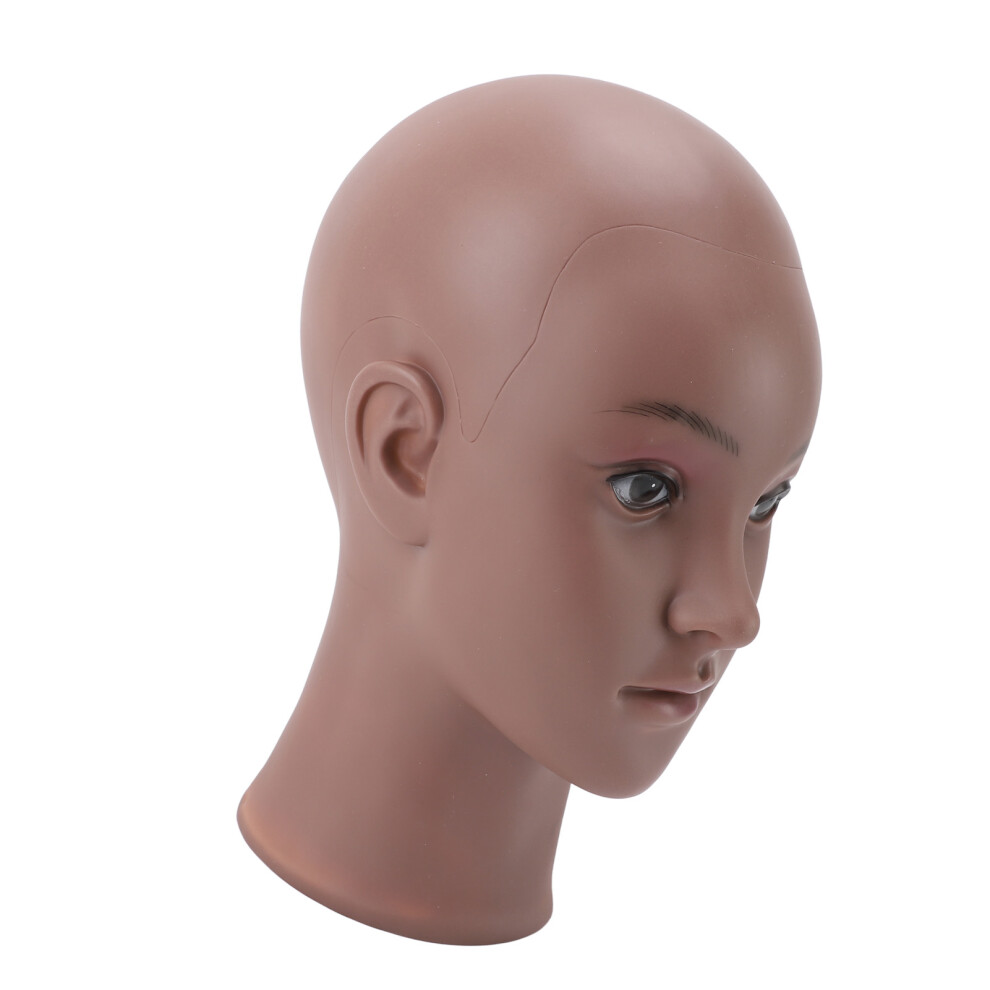 Bald Manikin Head for Makeup and Wig Making