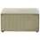 Beliani Ottoman LEMVIG Corduroy Green 5