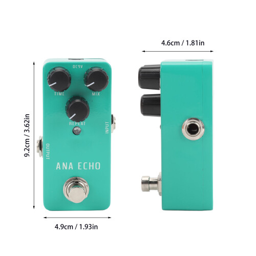 Pedale delay analogico DC 9V, 12 mA, True Bypass 1