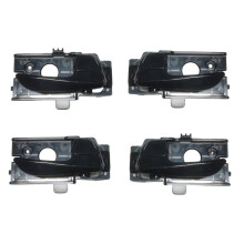 4PCS Car Inner Door Handle for I10 Grand I10 X 2014-2018 82661-B9010 82661-B4020 82652-B4050 82651-B4020 Black