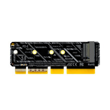 PH4215-1U NVMe Adapter Card M.2 to PCI-E 5.0 Single-Drive Adapter Card M-Key Full Speed X4 Expansion for 1U Servers