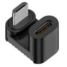 Type-C Female Naar Micro-USB Male voor Android Adapter Oplaadadapter U-Vormige Datakabel Converter