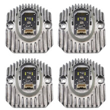 4Pcs Car Daytime Driving Light Module LED Headlight Angel Eyes for  5 Series G30 G31 530I 540I 63117214934