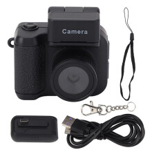 Small Digital Camera LED Flash Light 1080P Vintage Thumb Camera LCD Screen High Resolution Sensor for Life Recording