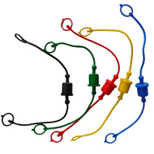 5 Stück Hydraulik-Staubkappen und Kupplungsabdeckungen, 1/2 Zoll Flachkopf-Stecker- und Buchsen-Anschlussabdeckungen für Traktoren, Bagger und Lader