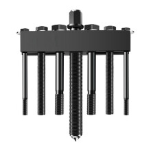 Multi-Functional Car Crankshaft Pulley Removal Tool Kit,Roller Steering Wheel Bearing Puller (Small)