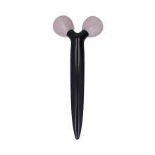 3D Facial Massager With Jade Roller Tool Multi Angular Rollers Skin Firming Boosts Circulation For All Skin Types