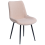 Beliani Set of 2 Dining Chairs AVILLA Boucle Beige 3