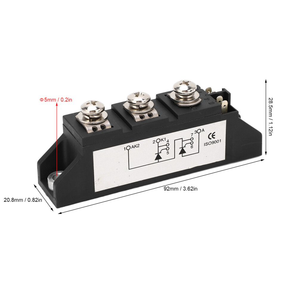 Bidirectional Thyristor Module 72A High Voltage