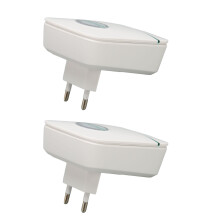 2 pièces, boîte économiseur d'électricité 28000W AC, prise EU, tension stable