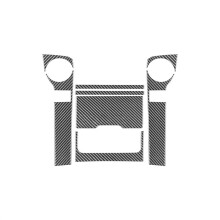 Carbon Fiber for 4Runner 2010-2020 Center Console Air Conditioning Panel Trim Cover Accessories