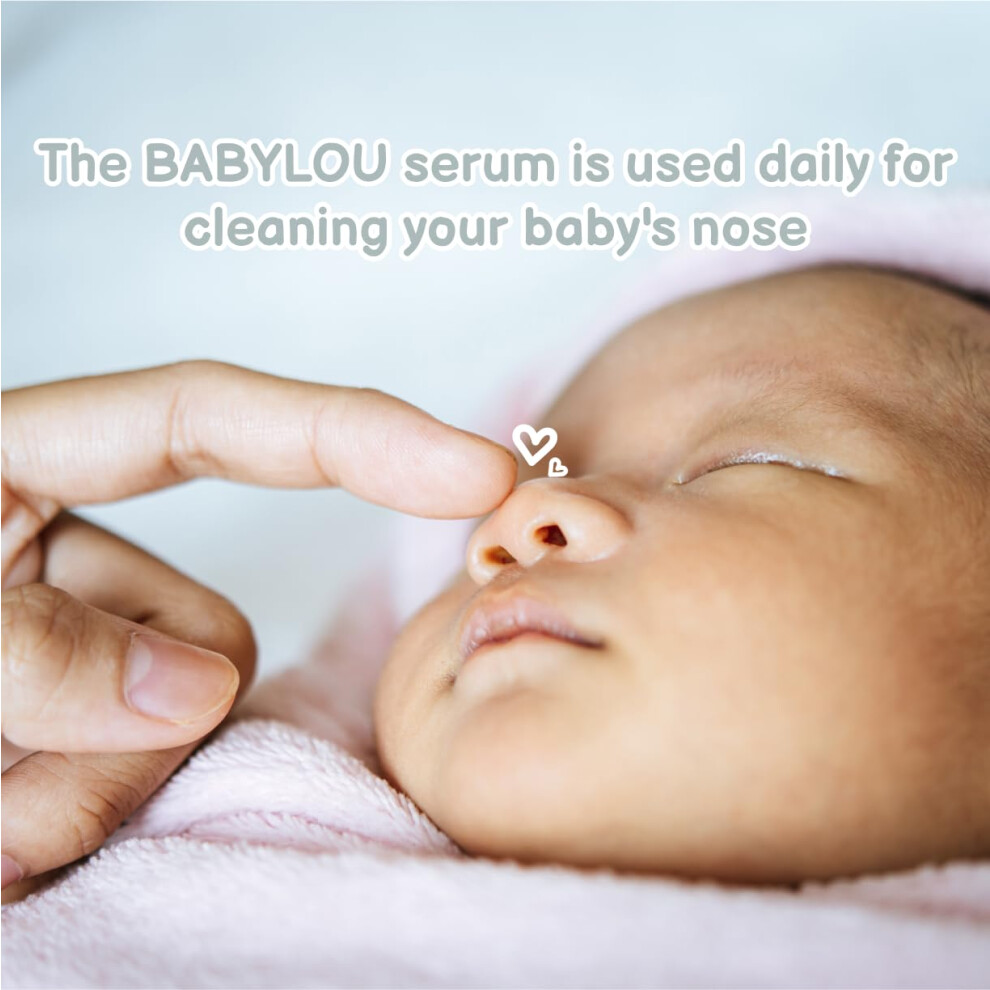 Babylou Care | Saline Solution Bottle - Physiological Solution 3X500ml | Nacl 0.9% | Made In France | Nasal Irrigation | Nose Hygiene | For External