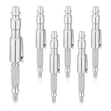 6 Pièces 1/4pouce I/M Type Pistolet de Soufflage D'Air de Poche Réglable Souffleur D'Air pour Compresseur Stylo de Soufflage D'Air pour le Nettoyage