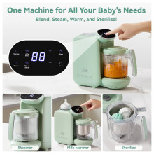 Chefhandy Baby Food Maker 5 in 1 Baby Food Processor with Stainless St