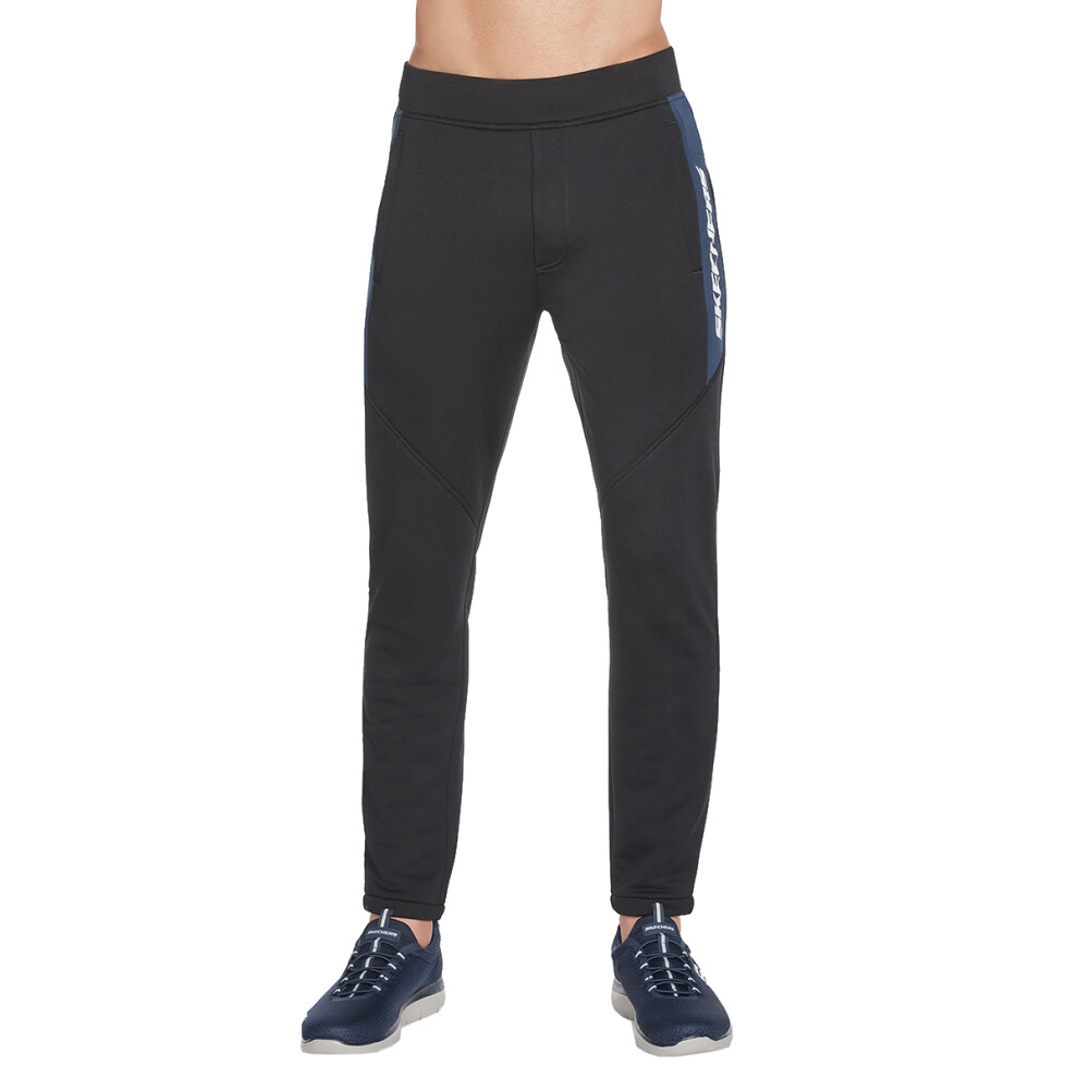 Skechers Mens Skechtech Moisture Wicking Stretch Training Joggers Black