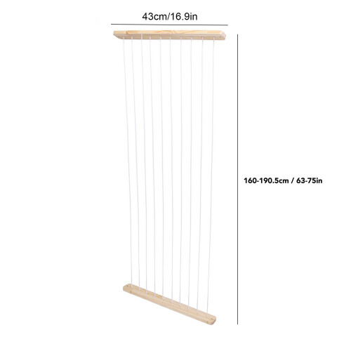 Adjustable Pine Wall Stuffed Animal Organizer 84-100L Playroom Shelf 1