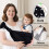 Plus Size Baby Sling Carrier - Baby Carrier Extended Adjustable 4
