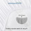 Waterproof Cot Bed Mattress Protector 70x140cm–Soft Quilted Cover 2