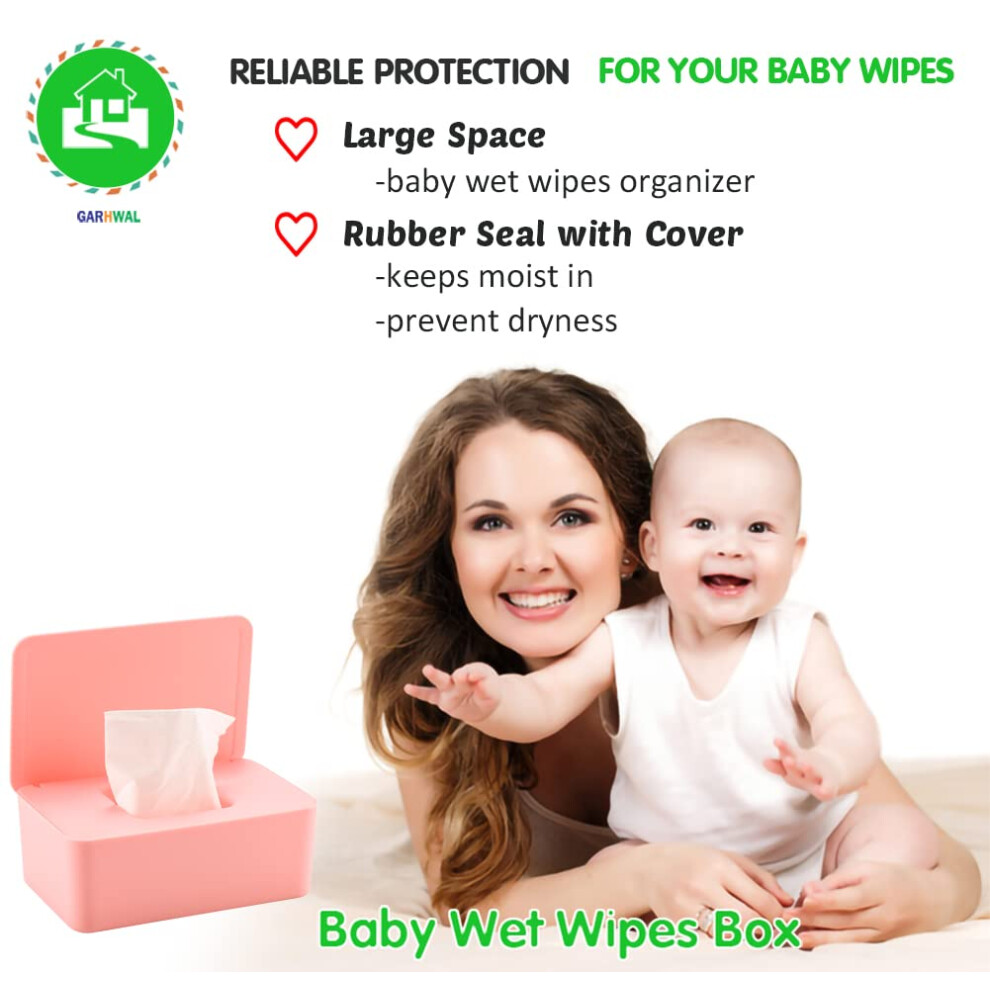 Garhwal Wet Wipes Dispenser Box Baby Nappy Wet Dry Tissue Hand Water Wipes Nap