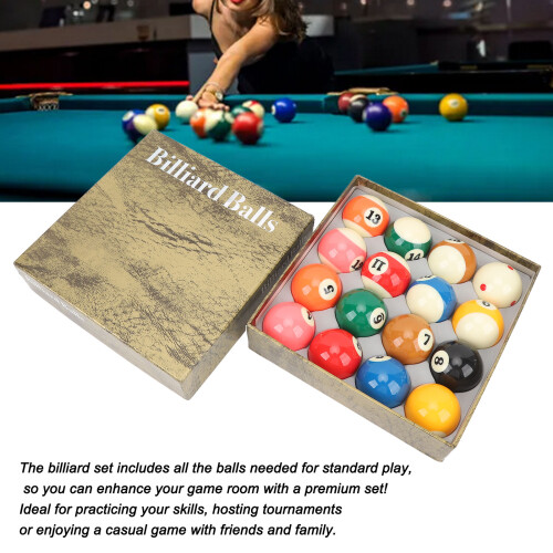 2.25in Billiard Balls 16-Piece Set