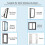 HOMGEN 8PACK Cable Window Restrictors Locks with Keys & Self-Tapping Screws 6
