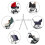 High Chair Straps for Stroller Pram Buggy Car Seat Harness, Universal 6