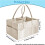 VIRAHYEM Nappy Caddy Organiser, Newborn Essentials Diaper Caddy, 2
