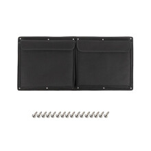 Per   JK JL 2007-2023 Borsa Portaoggetti per Porta Posteriore Kit Attrezzi Organizer per Bagagliaio Accessori per Auto, Nero