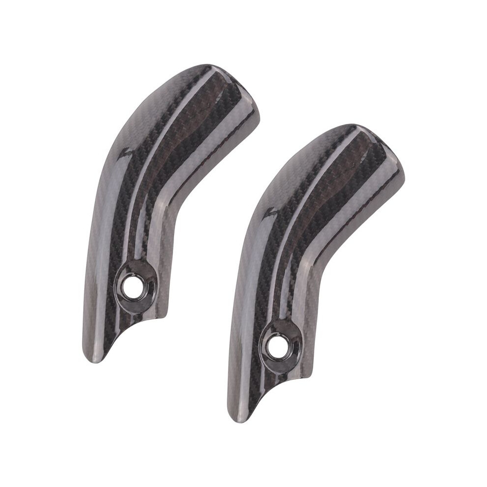 2X Motorcycle Exhaust System Middle Carbon Fiber Connection Pipe Heat Shield Cover Guard For X-Adv750 Adv 750 4713102294425