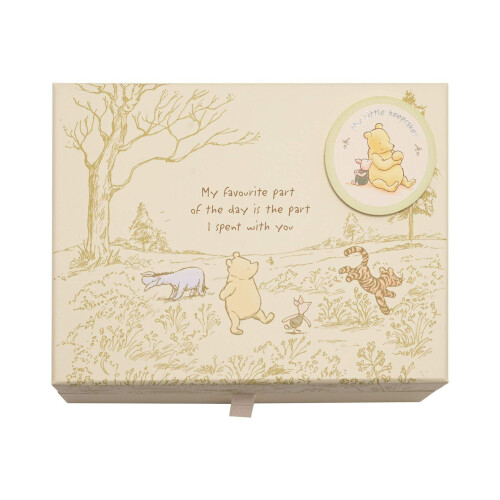 Pooh Classics Range Disney Keepsakes Baby Box with Compartments New DI 2