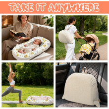 YGJT Baby Nest for Newborn Baby Lounger for 012 Months baby bassinet N