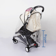 SeedFuture Pram Rain Cover for Babyzen Yoyo Long Extend Stroller Rain