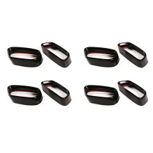 8x Parti del Coperchio di Uscita del Tubo di Scarico del Silenziatore di Coda 'Auto per X5 F15 2014-2018, X6 F16 2015-2018 (per La Versione M