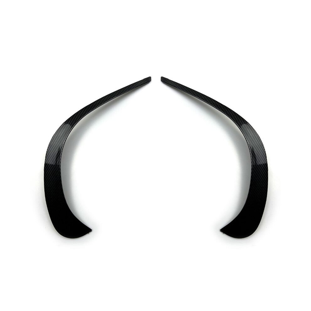 Car Front Bumper Spoiler Air Vent Outlet Abs Trim Cover For Glc X253 Glc260 Glc300 2020 2021(Carbon) 4712412663266