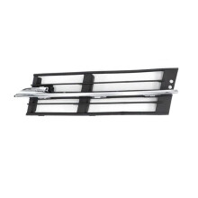 51117295275 Left Front Lower Bumper Fog Light Grilles Trim for 7 Series F01 F02 2011-2015 Fog Lamp Air Vent Cover