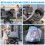 Vicloon Universal Baby Mosquito Net for Cot, Portable Pram Fly Insect Bug Net, M 7