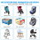 Vicloon Universal Baby Mosquito Net for Cot, Portable Pram Fly Insect Bug Net, M 9