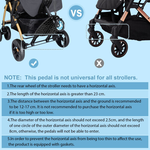Shoze Buggy Board with Seat Buggy Board Compatible With Pushchairs Extra-Large P 2