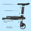 Shoze Buggy Board with Seat Buggy Board Compatible With Pushchairs Extra-Large P 4