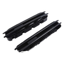 1Pair Car Side Panel Grilles Vents for 5 Series E60 M5 Left & Righ 51137896849 51137896850 Bright Black