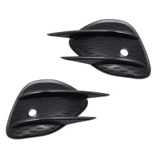 1Pair Front Bumper Air Knife Fog Lamp Trim Cover for GLC Class X253 2023-2024 Lip Spoiler Grille B