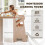 Wooden Kitchen Step Helper Learning Standing Tower with Slide 3 Levels 6